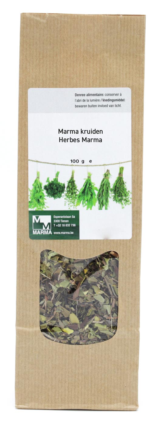 Marma Menthe poivrée feuille coupé 70g - Mentha x piperita (folium contus)